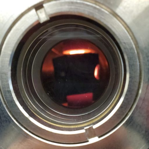 Spark Plasma Sintering (SPS) machine mid-ramp at 1800 degrees Celsius